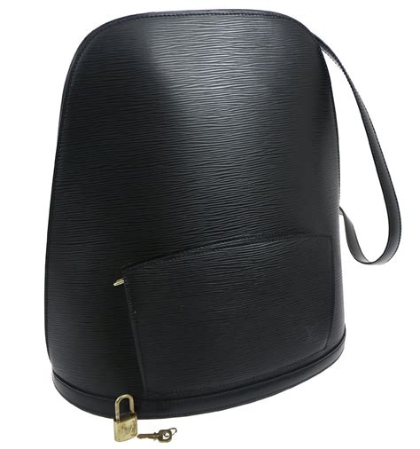 louis vuitton black epi leather gobelins backpack bag|Louis Vuitton alma backpack.